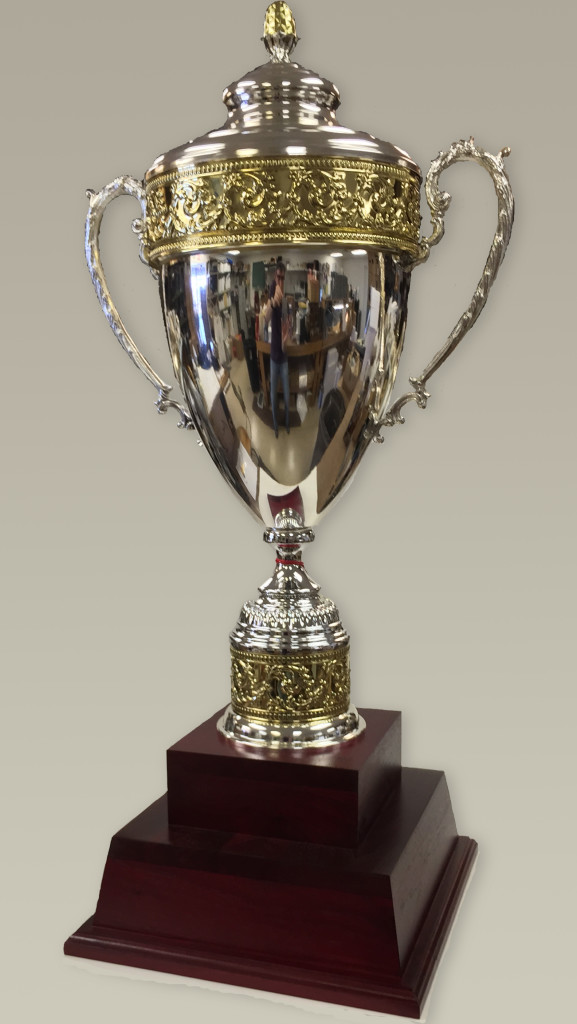 32" Tall Italian Cup On Extra Large Rosewood Base - Best Trophies And ...