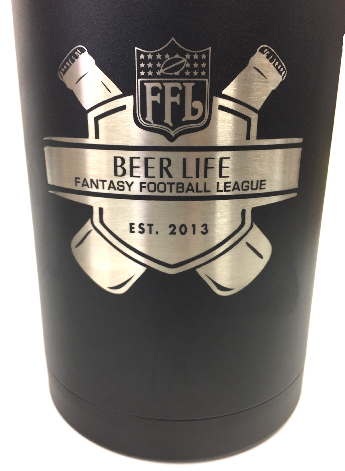 Custom Fantasy Football League Pint Glasses