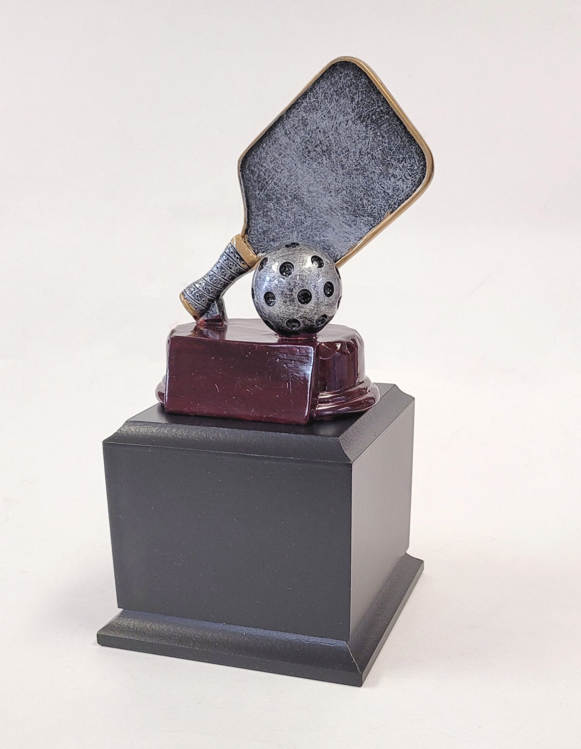 875″ Pickleball Resin Trophy On Black Base Best Trophies And Awards2024